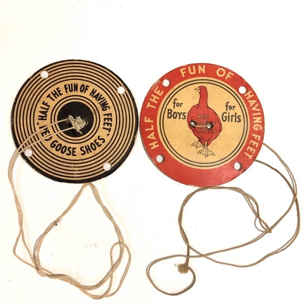 Vintage Red Goose Shoes advertisements